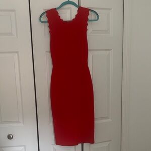A.L.C. Red Midi Dress